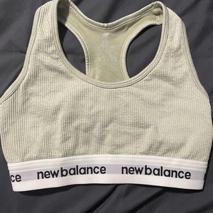 New Balance Sage green Sports Bra size small
